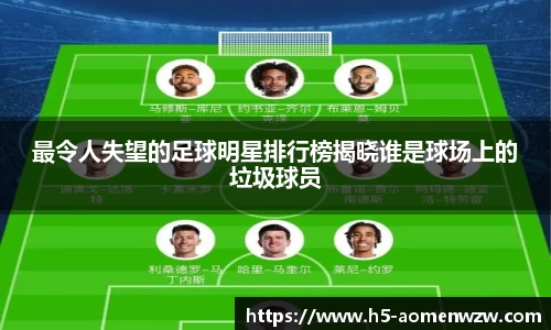 最令人失望的足球明星排行榜揭晓谁是球场上的垃圾球员